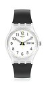 rv XEHb` Y Swatch Gent Standard Rinse Repeat Black Quartz Watchrv XEHb` Y