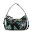 ヴェラブラッドリー ベラブラッドリー アメリカ フロリダ州マイアミ 日本未発売 Vera Bradley Women's Cotton Frannie Crescent Crossbody Purse, Island Garden - Recycled Cotton, One Sヴェラブラッドリー ベラブラッドリー アメリカ フロリダ州マイアミ 日本未発売