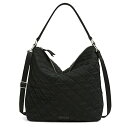 ヴェラブラッドリー ベラブラッドリー アメリカ フロリダ州マイアミ 日本未発売 Vera Bradley Women's Performance Twill Oversized Hobo Shoulder Bag, Black, One Sizeヴェラブラッドリー ベラブラッドリー アメリカ フロリダ州マイアミ 日本未発売(4)