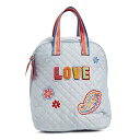 ヴェラブラッドリー ベラブラッドリー アメリカ フロリダ州マイアミ 日本未発売 Vera Bradley Women's Denim Mini Totepack Backpack, Pride Bright Stripe, One Sizeヴェラブラッドリー ベラブラッドリー アメリカ フロリダ州マイアミ 日本未発売