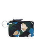 Fubh[ xubh[ AJ { z Vera Bradley Women's Performance Twill Deluxe Zip ID Case Wallet With RFID Protection, Immersed Blooms, One SizeFubh[ xubh[ AJ { z