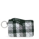 Fubh[ xubh[ AJ { z Vera Bradley Women's Cotton Zip ID Case Wallet, Kingbird Plaid, One SizeFubh[ xubh[ AJ { z