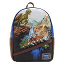 ラウンジフライ アメリカ 日本未発売 バッグ コラボ Loungefly Land Before Time Poster Womens Double Strap Shoulder Bag Purseラウンジフライ アメリカ 日本未発売 バッグ コラボ