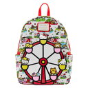 ラウンジフライ アメリカ 日本未発売 バッグ コラボ Loungefly Hello Kitty and Friends Carnival Double Strap Shoulder Bag, Multicolorラウンジフライ アメリカ 日本未発売 バッグ コラボ