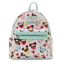 ラウンジフライ アメリカ 日本未発売 バッグ コラボ Loungefly Disney Mickey and Minnie Mouse Sweet Treats...