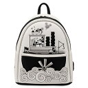 ラウンジフライ アメリカ 日本未発売 バッグ コラボ Loungefly Disney Mickey Steamboat Willie Music Cruise...