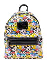 ラウンジフライ アメリカ 日本未発売 バッグ コラボ Loungefly Disney Mickey and Friends Womens Double Str...