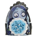 ラウンジフライ アメリカ 日本未発売 バッグ コラボ Loungefly Corpse Bride Emily Blue Flower Bouquet Cosp...