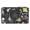 EWtC AJ { z EHbg Loungefly Disney Nightmare Before Christmas Character Print Bi-Fold WalletEWtC AJ { z EHbg