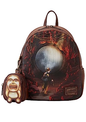 ラウンジフライ アメリカ 日本未発売 バッグ コラボ Loungefly Indiana Jones Raiders of The Lost Ark Mini Backpack with Coin Purseラウンジフライ アメリカ 日本未発売 バッグ コラボ