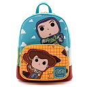 ラウンジフライ アメリカ 日本未発売 バッグ コラボ Loungefly Disney POP Toy Story Buzz and Woody Womens ...
