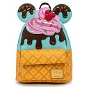 ラウンジフライ アメリカ 日本未発売 バッグ コラボ Loungefly Disney Mickey and Minnie Mouse Sweets Ice C...