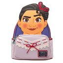 ラウンジフライ アメリカ 日本未発売 バッグ コラボ Loungefly Disney Encanto Luisa Cosplay Women's Mini B...