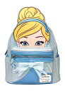 ラウンジフライ アメリカ 日本未発売 バッグ コラボ Loungefly Disney Cinderella Cosplay Womens Double Str...