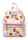 ラウンジフライ アメリカ 日本未発売 バッグ コラボ Loungefly Disney Beauty and the Beast Allover Print W...