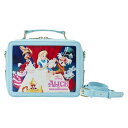 ラウンジフライ アメリカ 日本未発売 バッグ コラボ Loungefly Disney Alice in Wonderland Classic Movie Lunchbox Crossbody Bagラウンジフライ アメリカ 日本未発売 バッグ コラボ