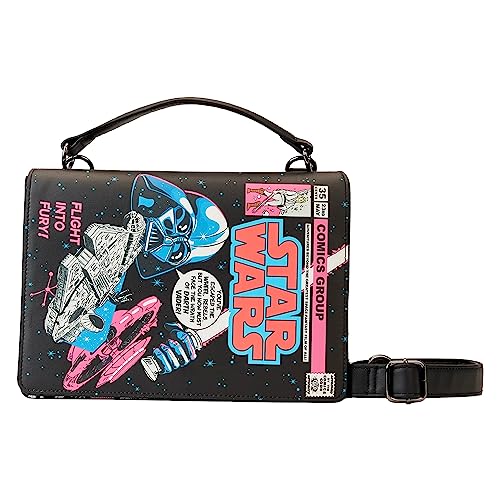 ラウンジフライ アメリカ 日本未発売 バッグ コラボ Loungefly Stitch Shoppe Women's Star Wars Dark Side Vs. Light Side Light Up Crossbody Bag Purseラウンジフライ アメリカ 日本未発売 バッグ コラボ