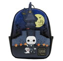 ラウンジフライ アメリカ 日本未発売 バッグ コラボ Loungefly Disney NBC Jack Skellington House Mini Back...