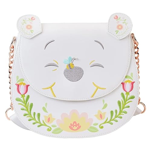 ラウンジフライ アメリカ 日本未発売 バッグ コラボ Loungefly Disney Winnie the Pooh Cosplay Folk Floral Crossbody Bagラウンジフライ アメリカ 日本未発売 バッグ コラボ