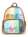 ラウンジフライ アメリカ 日本未発売 バッグ コラボ Loungefly Pokemon Eeveelutions Womens Double Strap Shoulder Bag Purse (Brown)ラウンジフライ アメリカ 日本未発売 バッグ コラボ