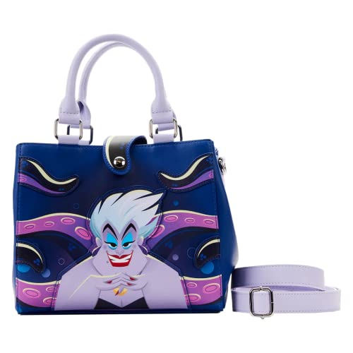 EWtC AJ { obO R{ Loungefly The Little Mermaid Ursula Plotting Glow Crossbody Bag, MulticoloredEWtC AJ { obO R{