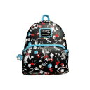 ラウンジフライ アメリカ 日本未発売 バッグ コラボ Loungefly Dr Seuss Cat in the Hat AOP Double Strap Sh...