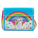 ラウンジフライ アメリカ 日本未発売 バッグ コラボ Loungefly Women's Lisa Frank Angel Kitty Crossbodyラウンジフライ アメリカ 日本未発売 バッグ コラボ