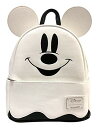 ラウンジフライ アメリカ 日本未発売 バッグ コラボ Loungefly Disney Ghost Mickey Mouse BOO! Halloween Wo...