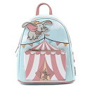 ラウンジフライ アメリカ 日本未発売 バッグ コラボ Loungefly Disney Dumbo Flying Circus Tent Womens Doub...