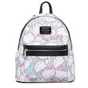 ラウンジフライ アメリカ 日本未発売 バッグ コラボ Loungefly Sanrio Hello Kitty Pastel Women's Double St...