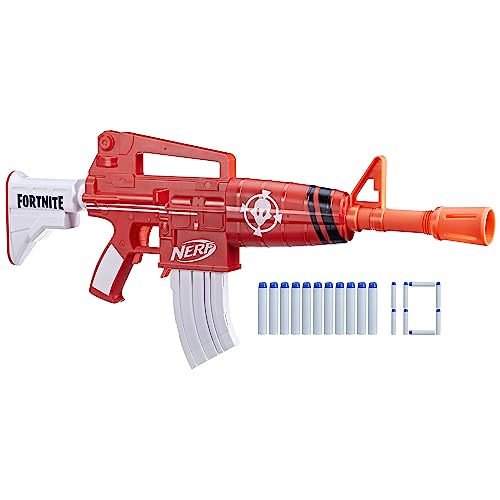 ナーフ アメリカ 直輸入 ソフトダーツ リフィル NERF Fortnite Insightful Motorized Blaster, Insightful Wrap, 10 Dart Clip, 10 Elite Darts, Outdoor Play (Amazon Exclusive)ナーフ アメリカ 直輸入 ソフトダーツ リフィル