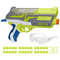 ナーフ アメリカ 直輸入 ソフトダーツ リフィル NERF Hyper Impulse-40 Blaster, 30 Nerf Hyper Rounds, Spring-Open Instant Reload Hopper, Up to 110 FPS Velocity, Eyewear Includedナーフ アメリカ 直輸入 ソフトダーツ リフィル