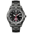 rv ^CbNX Y Timex Tribute Men's Collegiate Acclaim 42mm Watch ? Ohio State Buckeyes with Black Stainless Steel Expansion Bandrv ^CbNX Y