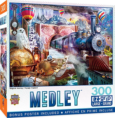 ジグソーパズル 海外製 アメリカ Masterpieces 300 Piece EZ Grip Jigsaw Puzzle - Magical Journey - 18"x24"ジグソーパズル 海外製 アメリカ