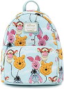 ラウンジフライ アメリカ 日本未発売 バッグ コラボ Loungefly Disney Winnie the Pooh Balloon Friends Wome...