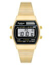 rv A[~g Y Armitron Sport Retro Men's Digital Chronograph Bracelet Watch, Gold (40/8487BKGP)rv A[~g Y