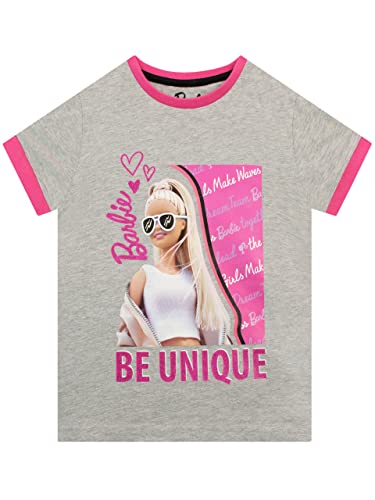 Сӡ Сӡͷ Barbie Shirts for Girls | Official Merch | Inspirational Girl Tshirt Grey 5Сӡ Сӡͷ