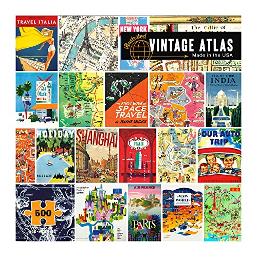 ジグソーパズル 海外製 アメリカ Re-marks Vintage Atlas Collage 500-Piece Jigsaw Puzzle for All Agesジグソーパズル 海外製 アメリカ