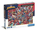 ジグソーパズル 海外製 アメリカ Clementoni Spider-Man Impossible Jigsaw Puzzle, Medium, 1000 Pieces, Multicolored, 39657ジグソーパズル 海外製 アメリカ