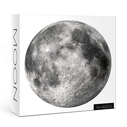 WO\[pY CO AJ Space Moon Round Puzzle 1000 Pieces for Adult, Planet Solar System Jigsaw Puzzle, Galaxy Star Nebula Universe Circle Hard Puzzles for AdultsWO\[pY CO AJ