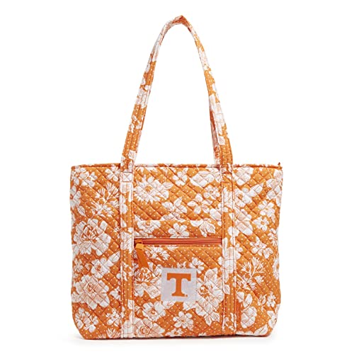 ヴェラブラッドリー ベラブラッドリー アメリカ フロリダ州マイアミ 日本未発売 Vera Bradley Women 039 s Cotton Vera Tote Bag, Orange/White Rain Garden With University of Tennessee - Rヴェラブラッドリー ベラブラッドリー アメリカ フロリダ州マイアミ 日本未発売