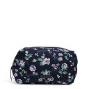 ヴェラブラッドリー ベラブラッドリー アメリカ フロリダ州マイアミ 日本未発売 Vera Bradley Women 039 s Performance Twill Large Cosmetic Makeup Organizer Bag, Navy Garden, One Sizeヴェラブラッドリー ベラブラッドリー アメリカ フロリダ州マイアミ 日本未発売