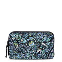 ヴェラブラッドリー ベラブラッドリー アメリカ 日本未発売 財布 Vera Bradley Women's Cotton Deluxe Travel Wallet With RFID Protection, Dreamer Paisley - Recycled Cotton, One Sizeヴェラブラッドリー ベラブラッドリー アメリカ 日本未発売 財布(4)