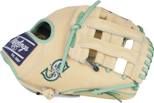  ѥߥå 󥰥  ١ܡ Rawlings | HEART OF THE HIDE MLB Team Logo Glove | Seattle Mariners | 11.5