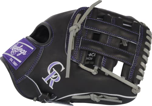 グローブ 内野手用ミット ローリングス 野球 ベースボール Rawlings HEART OF THE HIDE MLB Team Logo Glove Colorado Rockies 11.5 - Pro H-Webグローブ 内野手用ミット ローリングス 野球 ベースボール