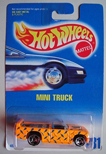 ホットウィール マテル ミニカー ホットウイール Hot Wheels Orange Mini Truck #231 Squre Card Razor Wheelsホットウィール マテル ミニカー ホットウイール