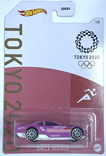 ホットウィール マテル ミニカー ホットウイール Hot Wheels - Circle Tracker - Tokyo 2020 Pink - 1/5ホットウィール マテル ミニカー ホットウイール