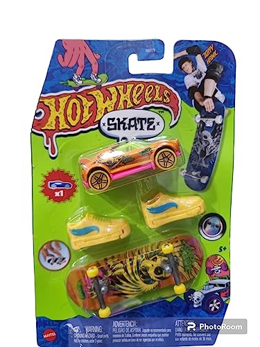 ホットウィール マテル ミニカー ホットウイール HOT Wheels Skate W/CAR Hawk NEONホットウィール マテル ミニカー ホットウイール