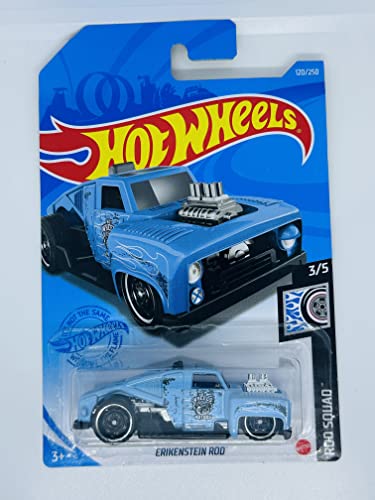 ホットウィール マテル ミニカー ホットウイール Hot Wheels - ERIKENSTEIN Rod - Light Blue - Rod Squad 3/5 - 120/250 Steam Punkホットウィール マテル ミニカー ホットウイール