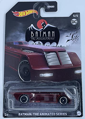 ホットウィール マテル ミニカー ホットウイール Hot Wheels - Batman: The Animated Series DC - 5/5 [Maroon]ホットウィール マテル ミニカー ホットウイール